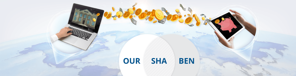 BEN, SHA, OUR, ou seja, opções de custo de transferências estrangeiras